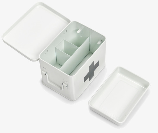 Plåtburk Medicin Vit Zeller Plåtburkar Metallburkar