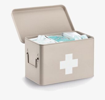 Bild på elegant och funktionell medicinsk förvaringslösning